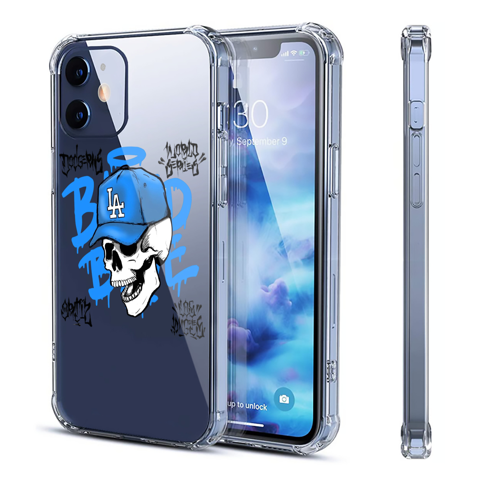  Clear IPhone 12 Case – Soft TPU With UV Print – Enhanced Drop Protection, Precise Fit, Anti-Fingerprint, Customizable Design, Scratch-Resistant, Yellow-Resistant